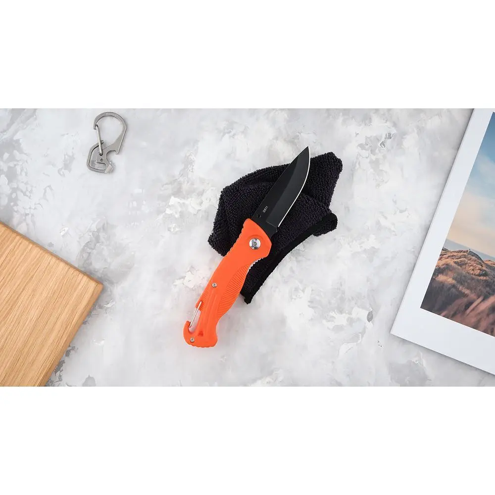 Ніж складаний Ganzo G611 помаранчевий - фото 6