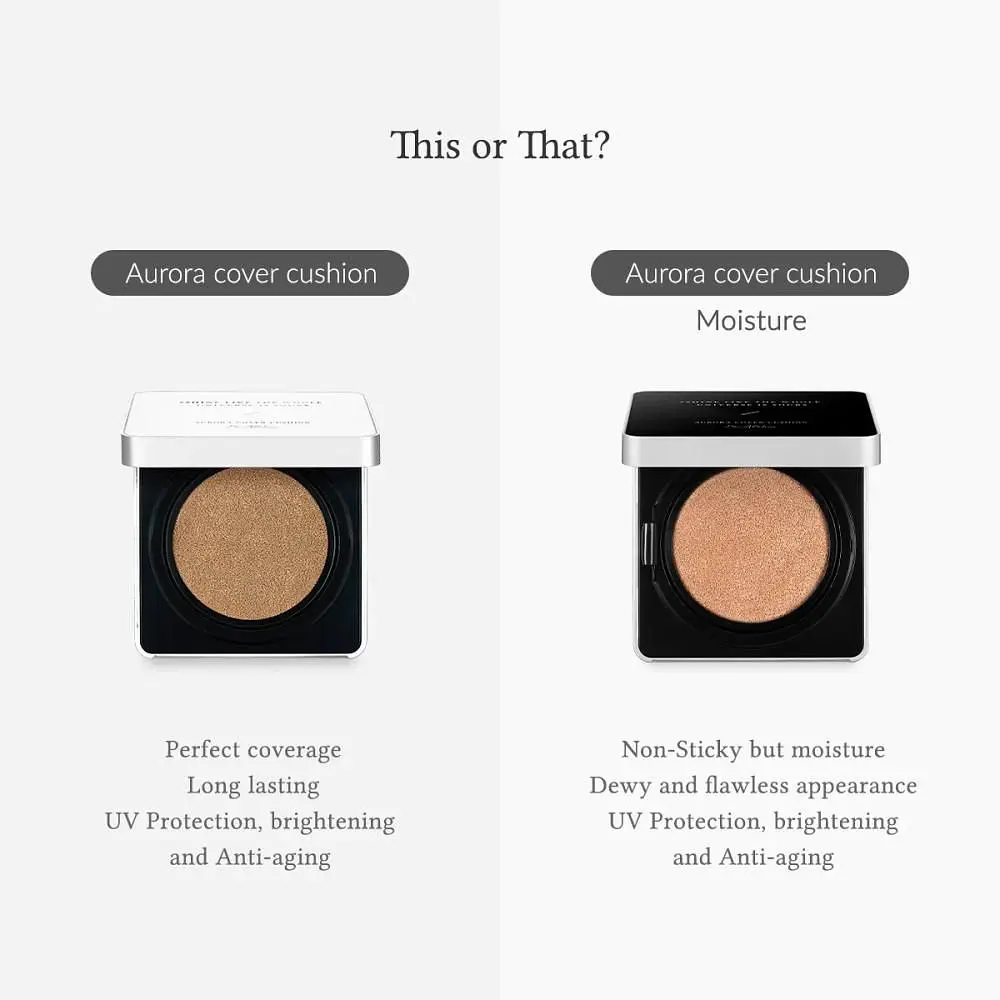 Кушон тональный №21 Dr. Althea Aurora Cover Cushion SPF 50+, PA+++, 15 гр х 2 шт. - фото 7