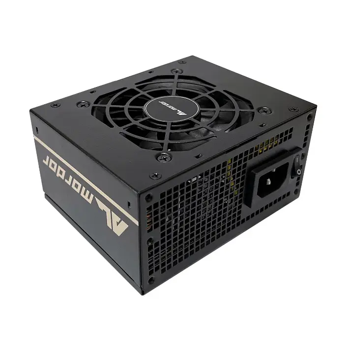 Блок живлення 450 Вт, ALmordor SFX, Black, 80+ Bronze, Active PFC, 80 мм, 2xMolex / 3xSATA / 2x6+2-pin / 1x4+4-pin / 1x20+4-pin, OVP/OCP/OPP/SCP (ALSFX450BK) - фото 2