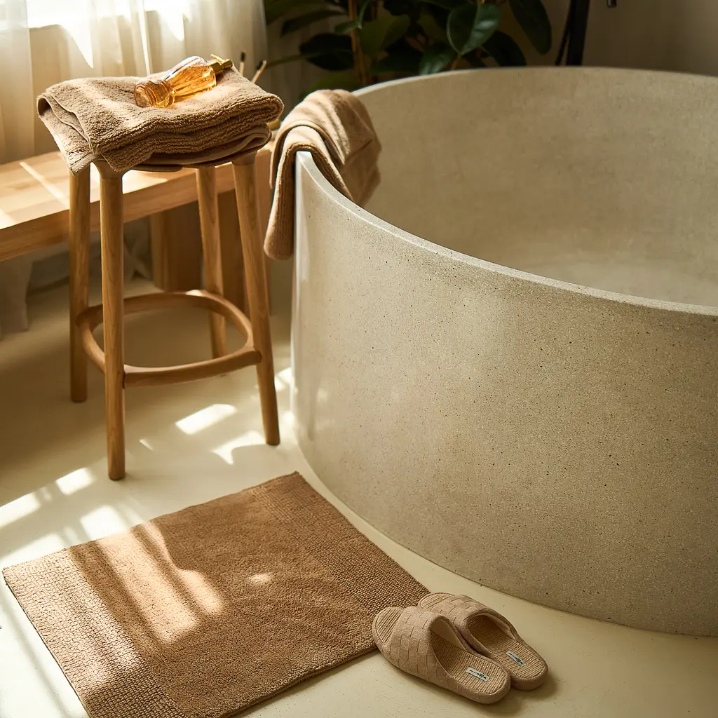 Рушник MBM HOME Шепіт 90x150 см коричневий (BT-21 XL BROWN) - фото 18