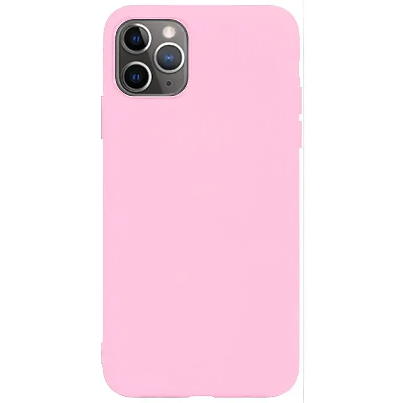 Чохол-накладка Toto 1 mm Matt TPU Case Apple iPhone 11 Pro Pink - фото 2