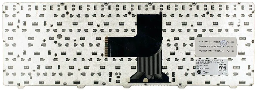 Клавіатура для ноутбука Dell Vostro 1440, 1450, 1540, 1550, 3450, 3550, V131, Inspiron 14R, 7520, N4050, N4110, M5040, M5050, N5050 - фото 2