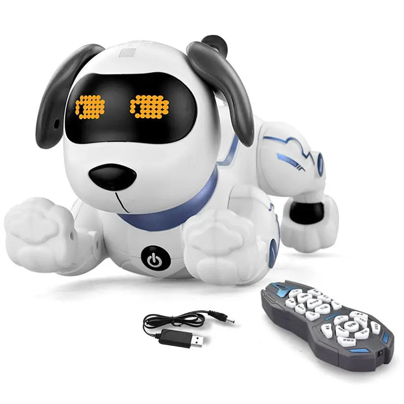 Интерактивная игрушка Собака-Робот SHT K16 White - фото 3