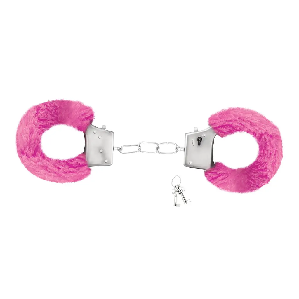 Наручники Crushious Love Cuffs Furry (розовый) - фото 7