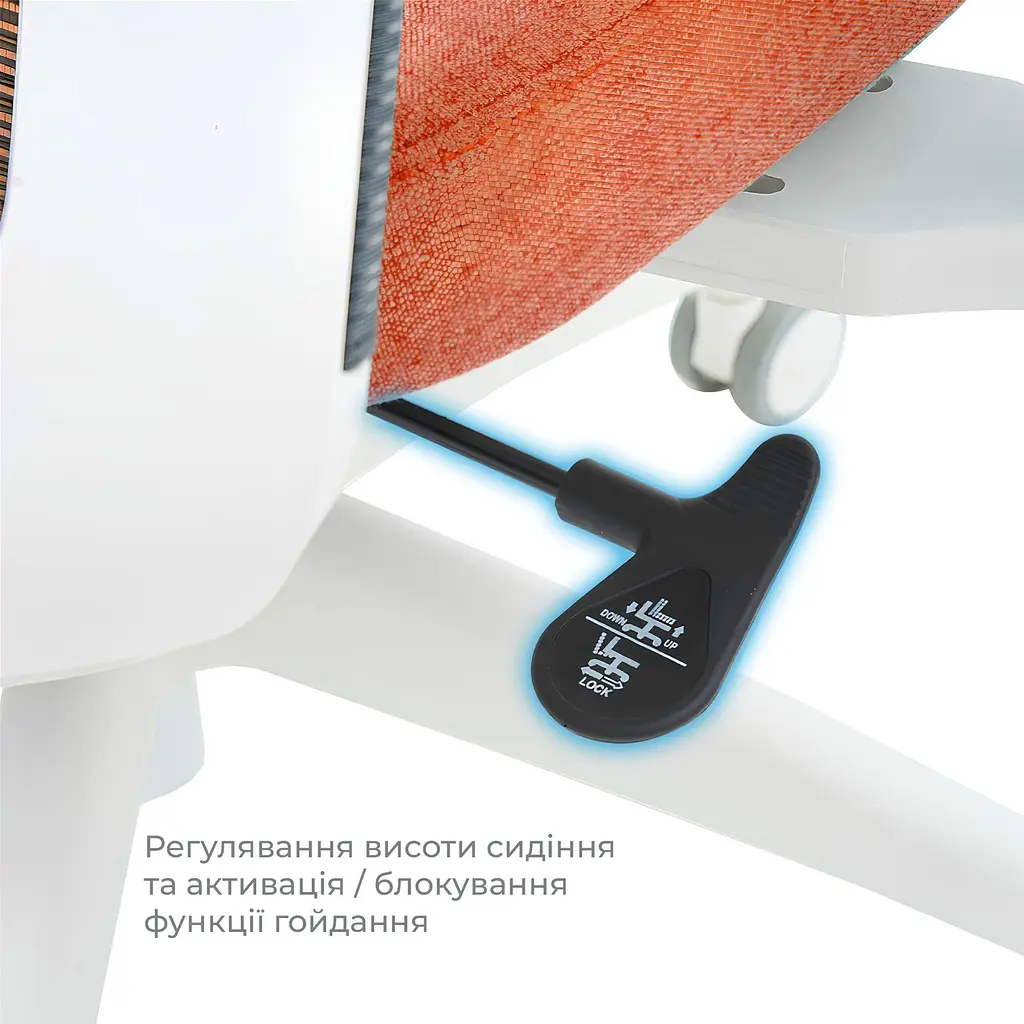 Офисное кресло OfficePro Balance OC550-W-DG-OR White/Dark Gray/Orange [148647] - фото 13