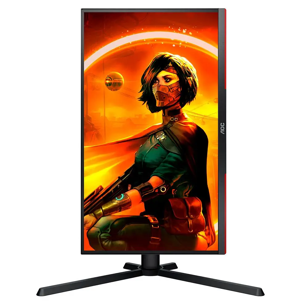 Монітор TFT 24.5" AOC 25G3ZM/BK, VA, 240Гц, 0,5 мс, 2х HDMI, DP, USB-hub, HAS, Pivot, чорний (25G3ZM/BK) - фото 5