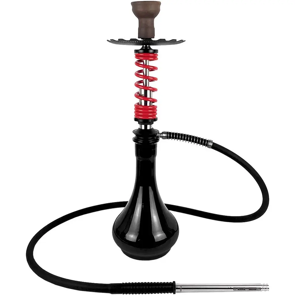 Кальян Trumpet Hookah Rider S Red (колба Drop Black) - фото 2