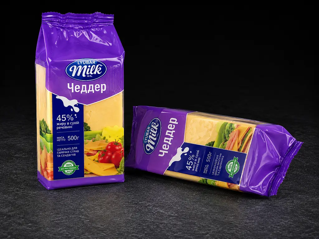 ПМС Cheddar 45% 500 грам