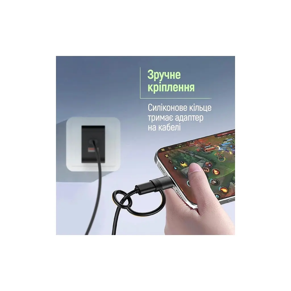 Перехідник Lightning F to USB-C M black ColorWay (CW-AD-CL2) - фото 10