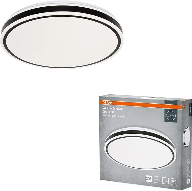 Osram Світильник накладний CEILING NOIR 480мм Round 48Вт 4000K - фото 3