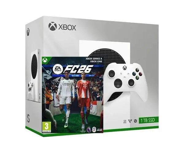 Ігрова консоль Microsoft Xbox Series S 1Tb White + EA SPORTS FC 26 російські субтитри - фото 2