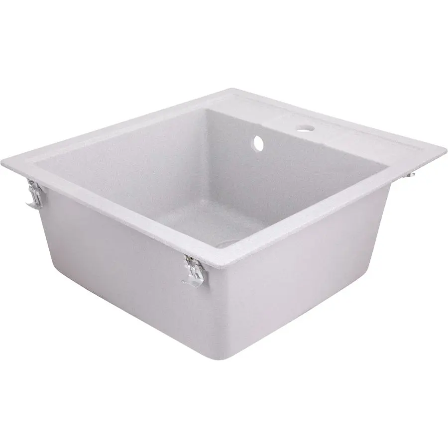 Кухонная мойка Lidz 460х515/200 GRA-09 серая (LIDZGRA09460515200) - фото 2