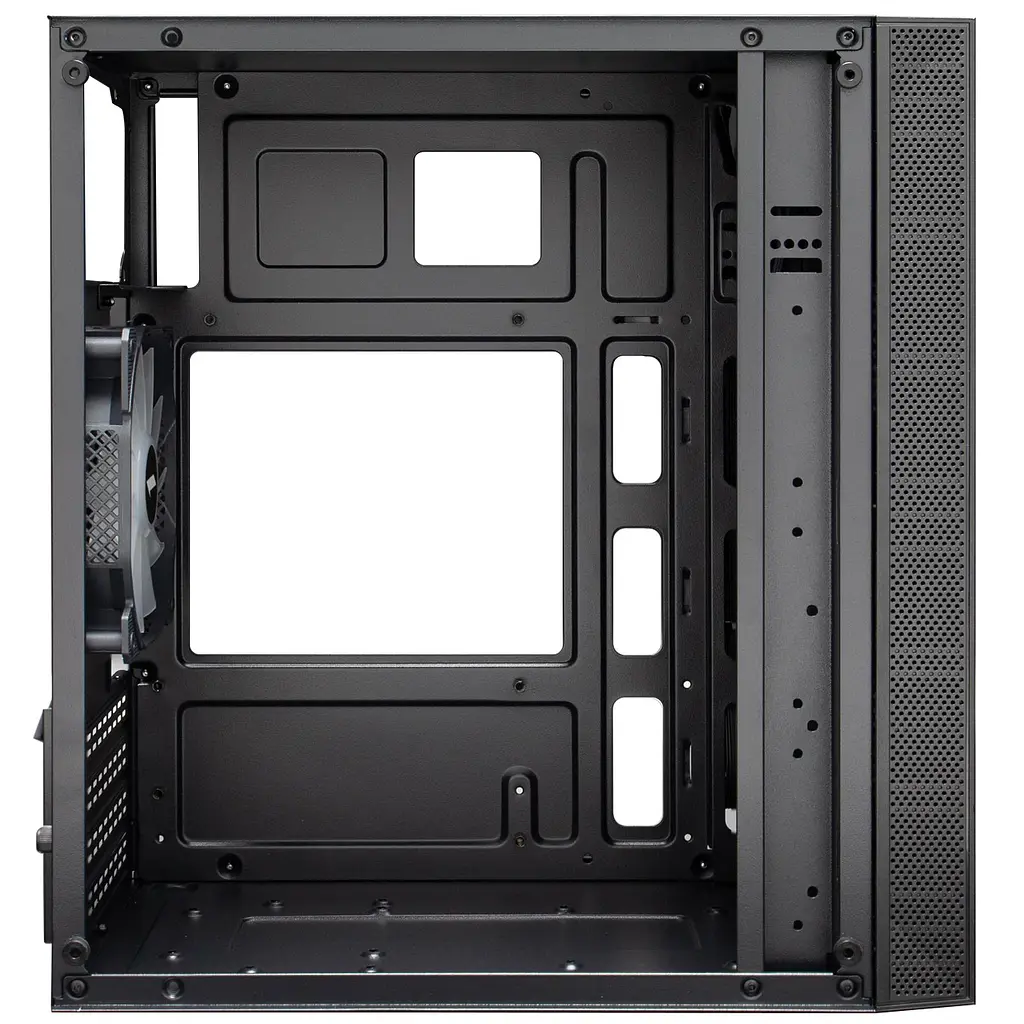 Корпус 1stPlayer X1-BK-3F1-PS-600FK-EU Black 600W (X1-BK-3F1-PS-600FK-EU) 600 Вт - фото 6