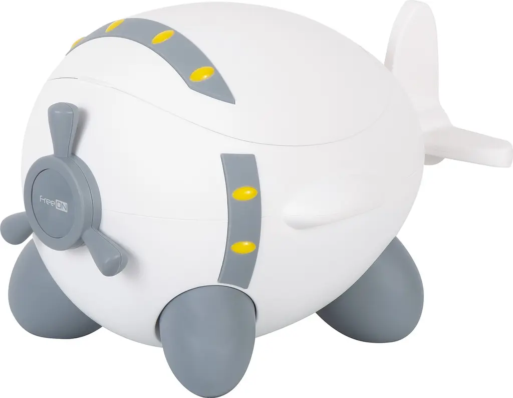 Детский горшок FreeOn Plane White-Grey - фото 2