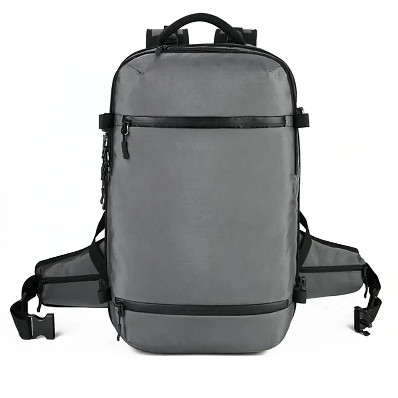 Рюкзак Ozuko 8983L 35л із відділенням для ноутбука до 17" з USB Grey (18554) - фото 3