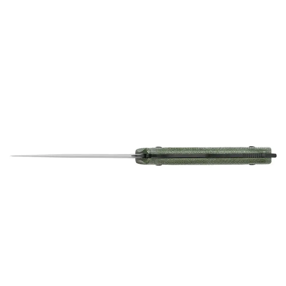Фіксований ніж Ruike F186-MG D2 11,8 см Мікарта зелений - фото 5