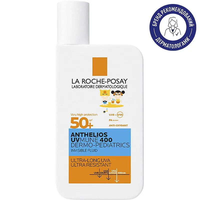 Сонцезахисне молочко La Roche-Posay Anthelios UVA 400 Dermo Pediatrics Baby Lotion SPF50+ для чутливої та схильної до подразнень шкіри немовлят 50 мл - фото 2