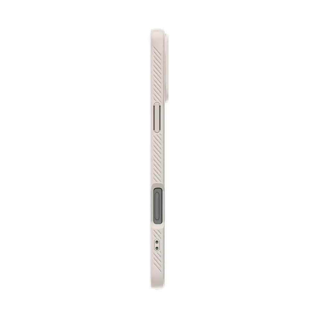 Чехол Spigen Liquid Air для iPhone 16 Pro Natural Titanium (ACS08120) + защитное стекло - фото 4