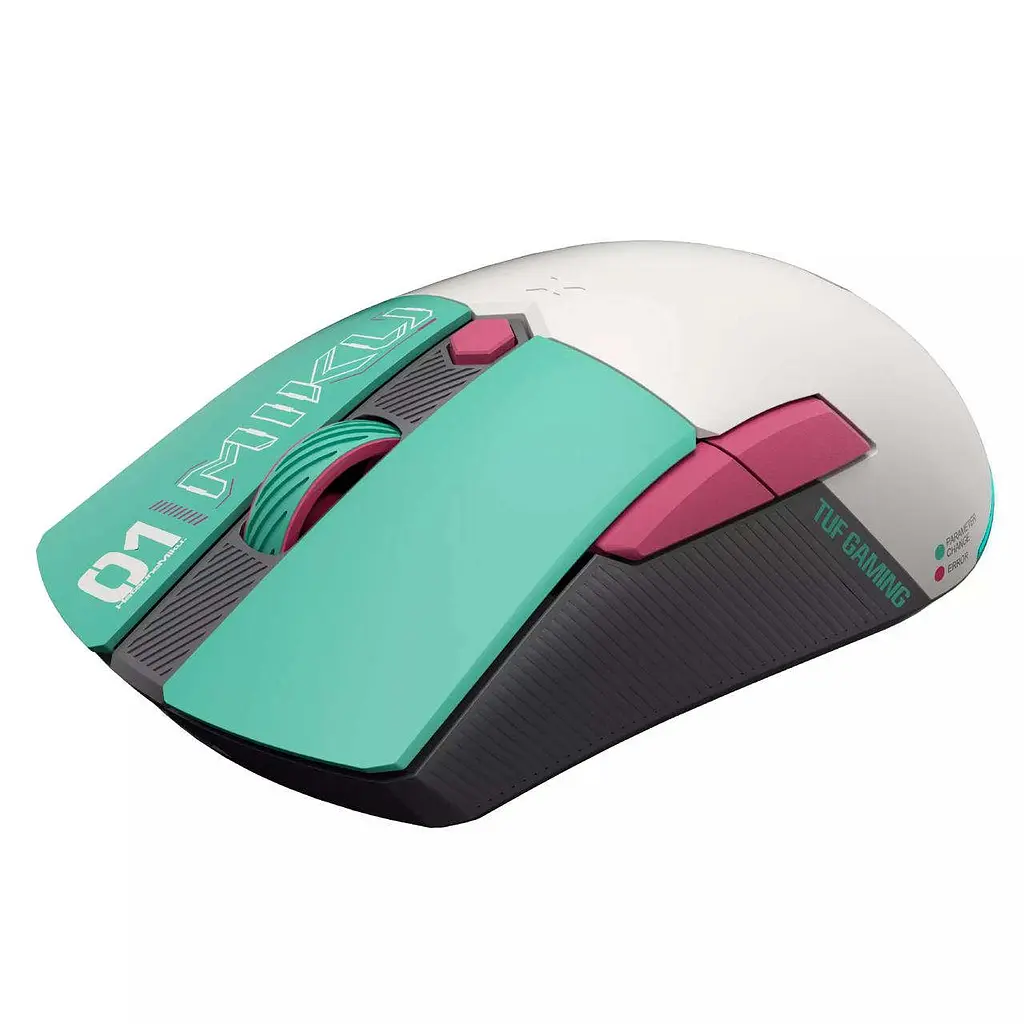 Бездротова ігрова міні-миша Asus TUF Gaming Mini Wireless Mouse Hatsune Miku Edition - фото 3