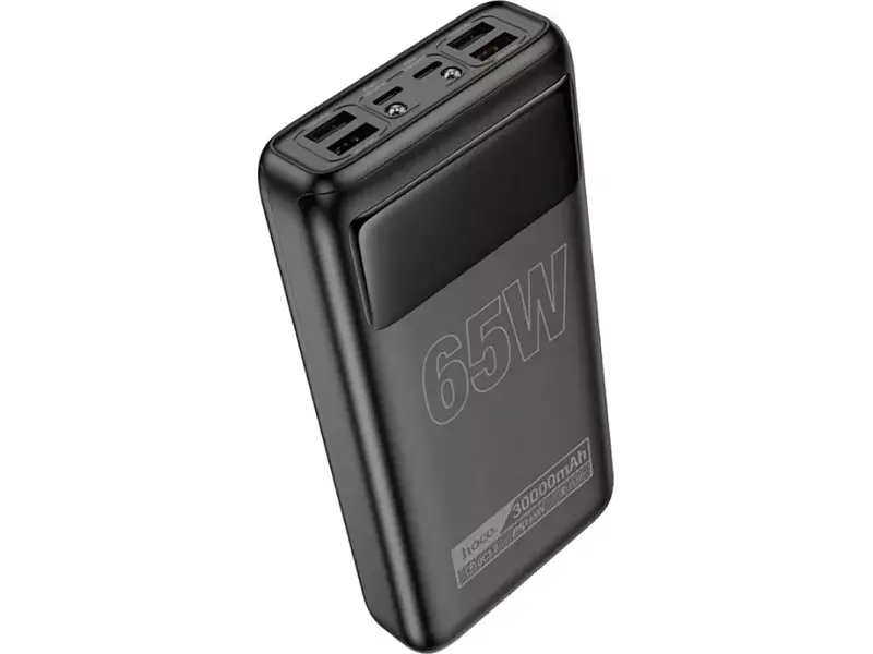 Зовнішній акумулятор (Power Bank) Hoco DB81 Apollo 30000mAh 65W Black - фото 2