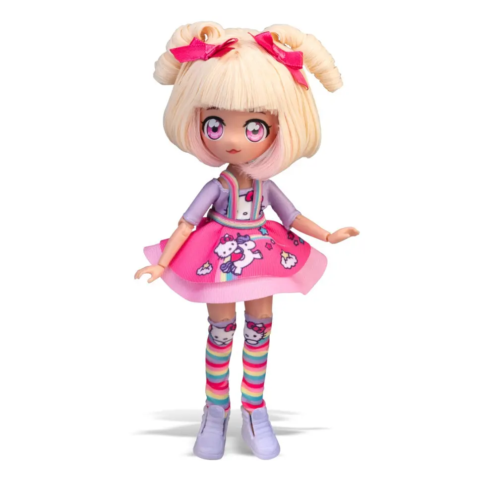Дитяча лялька "Цукерка Єдиноріг" 4SF Manga Dolls HKTF0400 серії "Hello Kitty" - фото 5