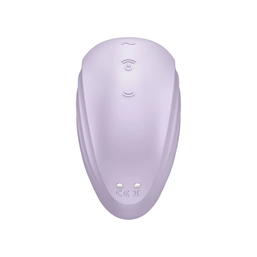 Вакуумний кліторальний вібратор - Satisfyer Pearl Diver Violet - фото 7