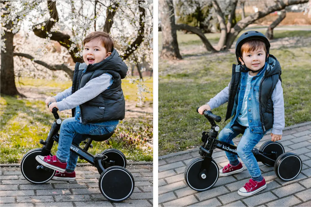 Біговел велосипед Kidwell 3 в 1 Pico Flower - фото 9