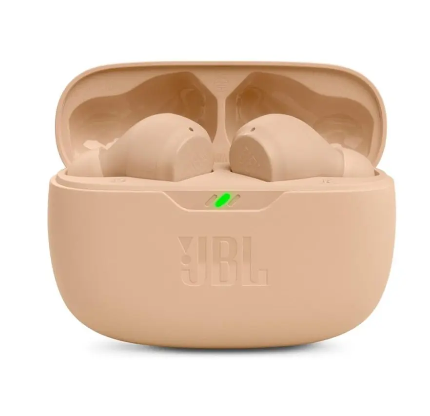 Навушники JBL WBeam TWS Beige - фото 2