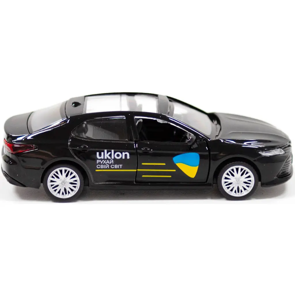 Масштабна модель автомобіля TechnoDrive Toyota Camry Uklon (чорний) (250292) - фото 6