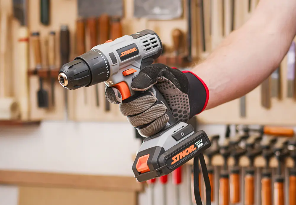 Шуруповерт аккумуляторный Sthor 20V Li-Ion без аккумулятора (78080) - фото 3