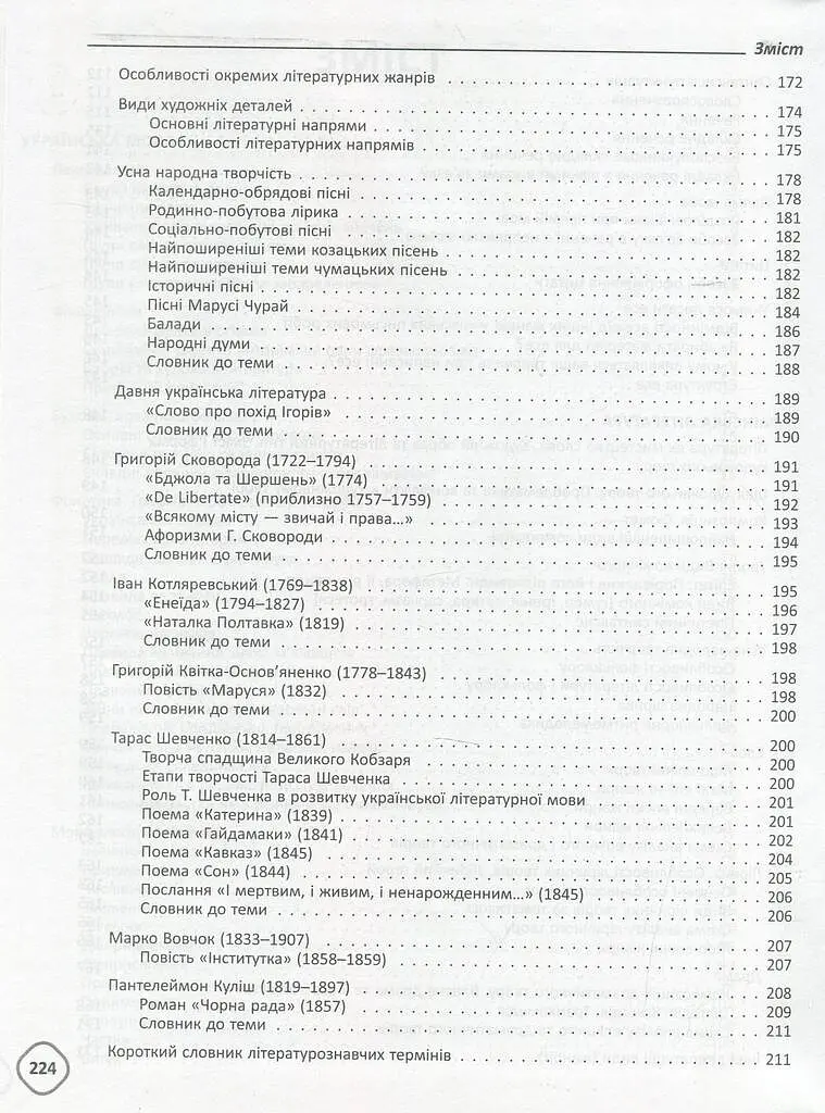 Довідник школяра з української мови та літератури. 5-9 класи - фото 4