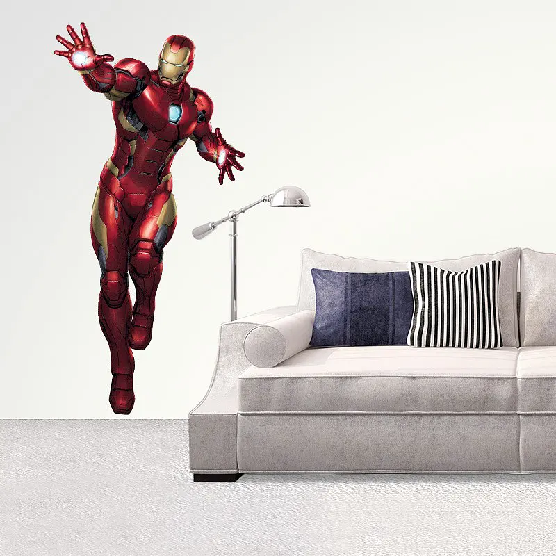 Наклейки інтер'єрні Marvel Iron Man (Залізна людина) 183 x 85 см - фото 2
