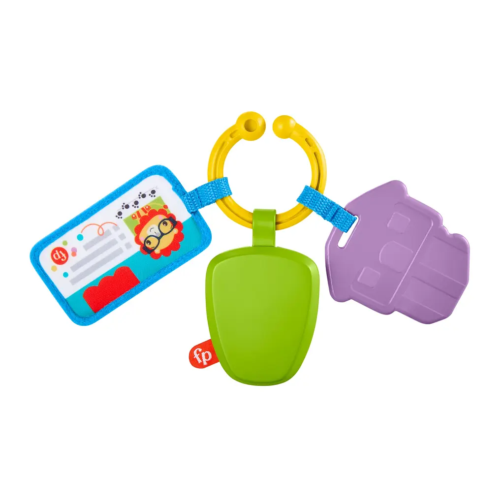 Брязкальце-прорізувач Fisher-Price Ключики (GRT57) - фото 3