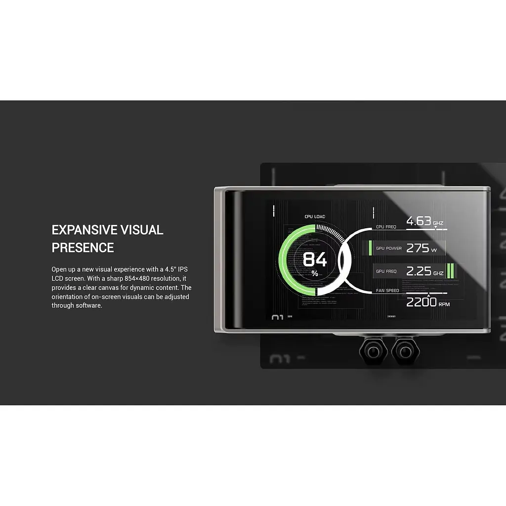 СВО Deepcool LT360 Vision ARGB Black (R-LT360VISION-BKAMMC-G-1) - фото 9