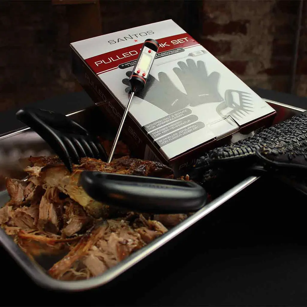 Набор для рваного мяса Santos для томлённой говядины и свинины 3 предмета (890826) - фото 8