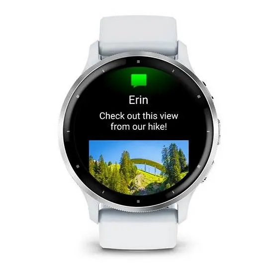 Смарт-годинник Garmin Venu 3 Slate S. Steel Bezel w. Black Case and S. Band (010-02784-00) - фото 3