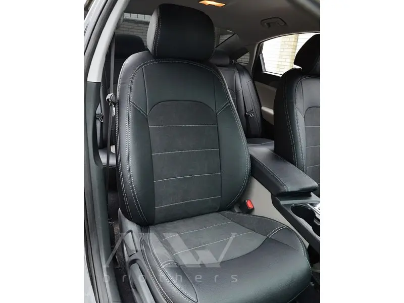 Авточохли модельні MW Brothers для Hyundai Sonata LF c 2014 - фото 5