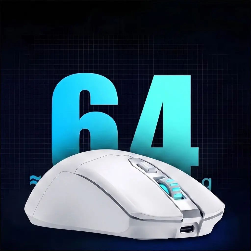 Миша Thunderobot ML602 SE Dual Mode Wireless White [175893] - фото 5