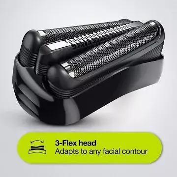 Електробритва BRAUN 300BT Series 3 типу 5408 black/black - фото 4