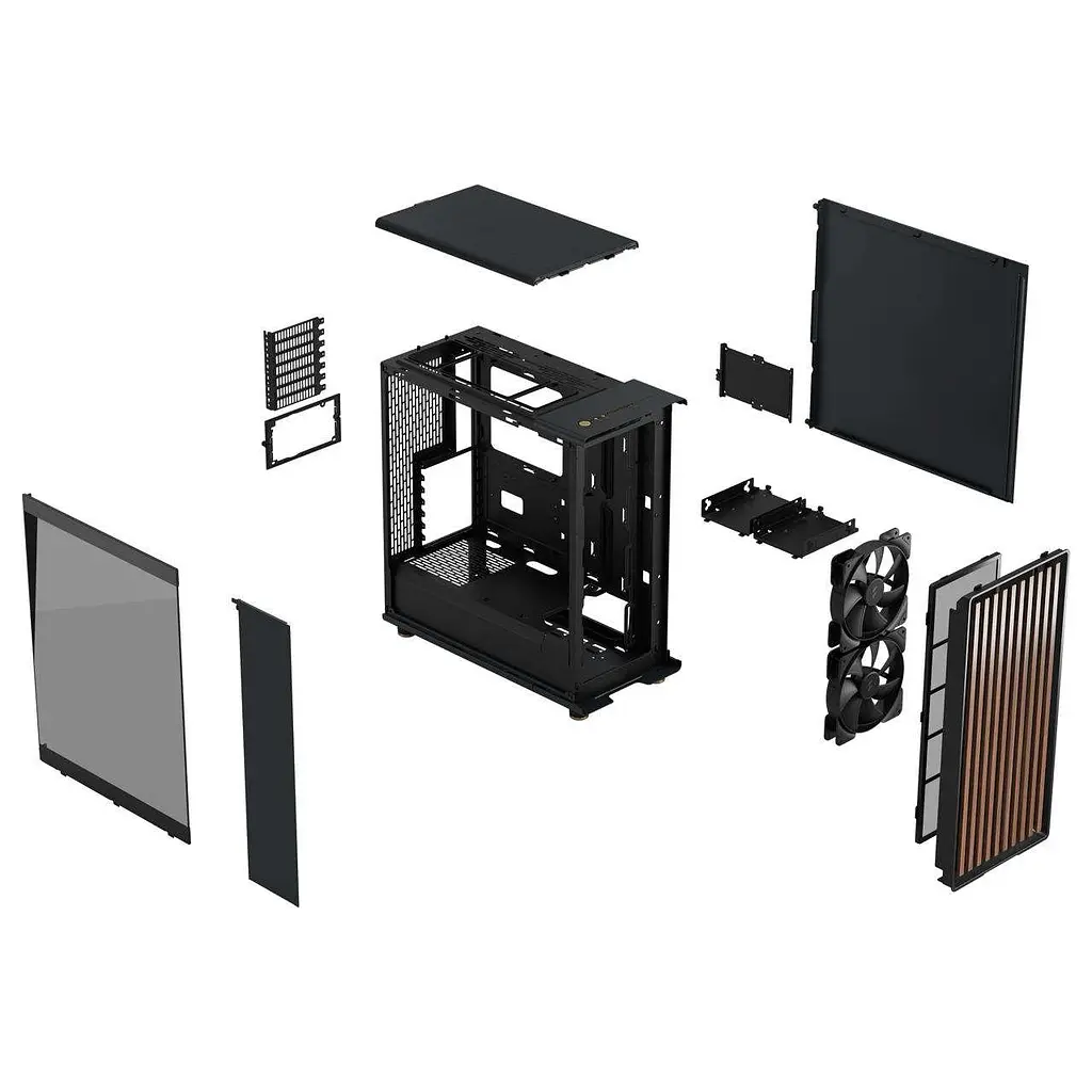Корпус Fractal Design North Charcoal Black (FD-C-NOR1C-01) - фото 13