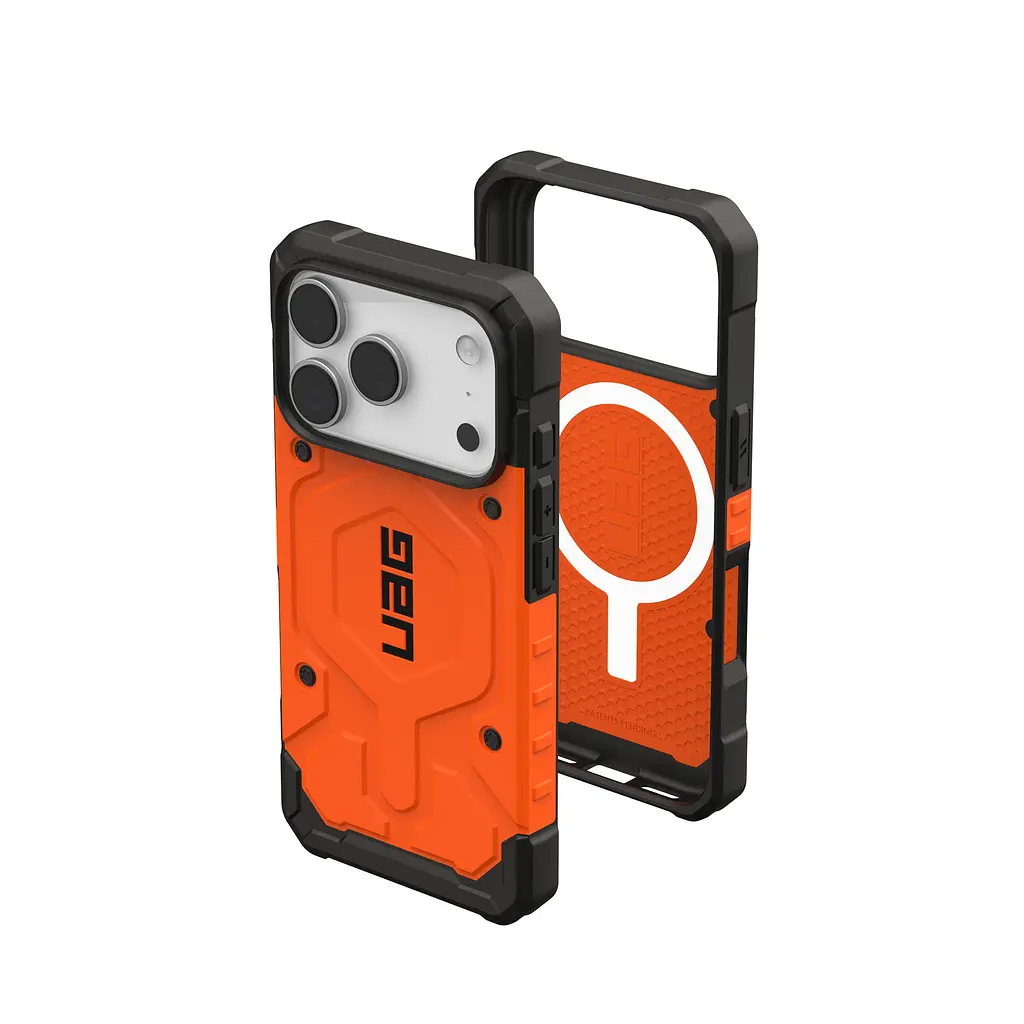 Чехол UAG для iPhone 17 Pro, Pathfinder MagSafe, Orange teh0019367 - фото 6