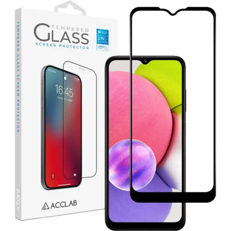 Скло захисне ACCLAB Full Glue Samsung A03S (1283126515330)
