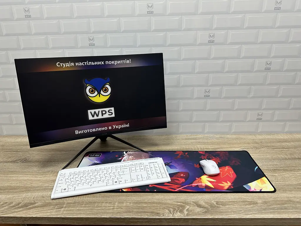 Великий килимок для мишки WorkPlaceShop Anime Геншин Імпакт Каедешара Кадзуха 1000 x 400 мм - фото 2