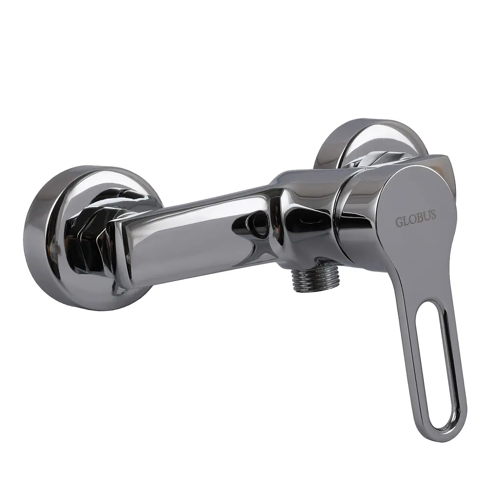 Змішувач для душу Globus Lux Dolly GLD-0105N хромований для ванної кімнати з термостатом і економією води - фото 2