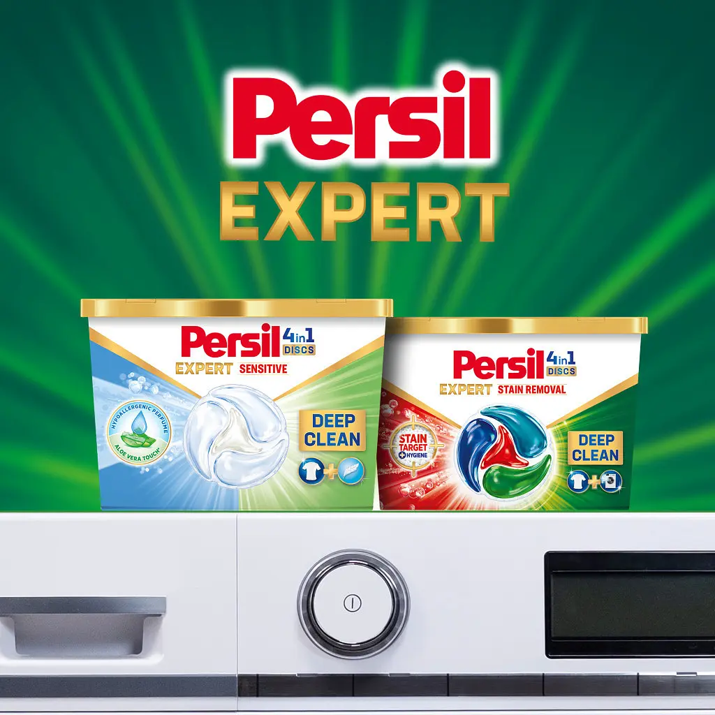 Капсули для прання Persil 4in1 Discs Expert Stain Removal Deep Clean 11 шт. (9000101802436) - фото 6