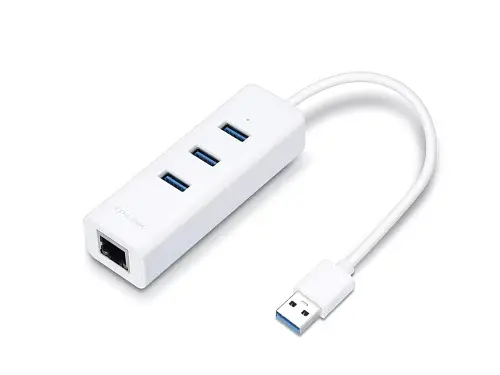 Мережевий адаптер USB TP-LINK UE330, White, 1xGLan, USB 3.0, RTL8153 - фото 6