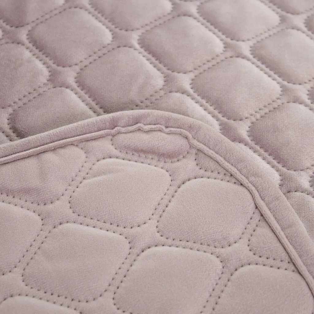 Покрывало ТЕП Velour Elderberry круглый ромб 150 x 210 см (4-00515_33953) - фото 2