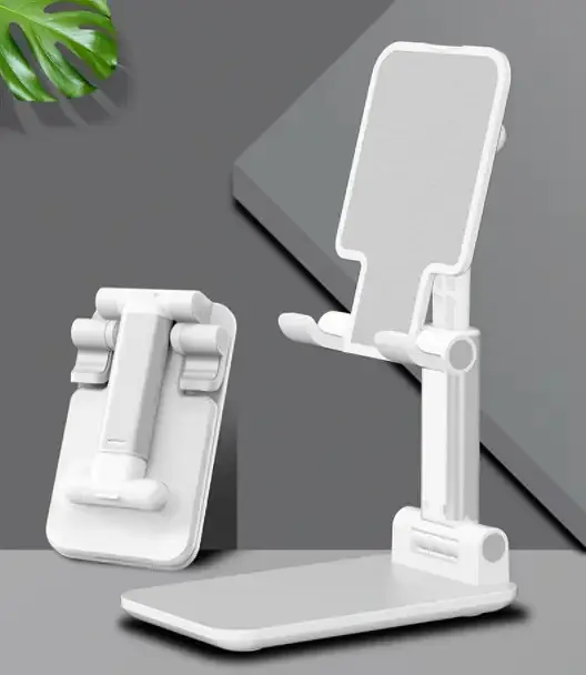 Підставка для телефону, смартфона, Folding desktop phone stand Біла - фото 4