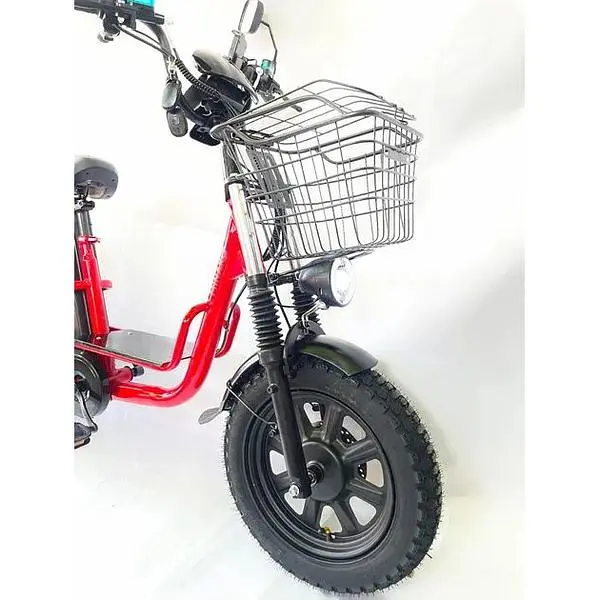 Электровелосипед Minako Monster Pro 16" 1000W 60V 30Ah гидравлические тормоза красный - фото 2