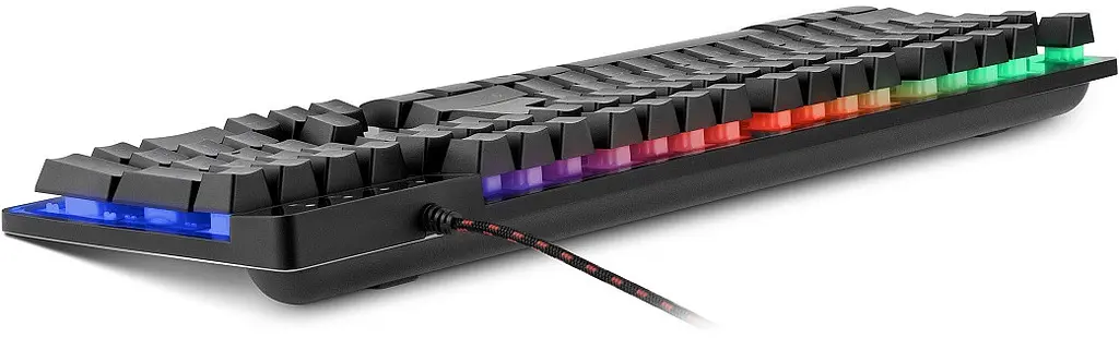 Клавіатура Real-el Gaming 8700 Чорний - фото 8